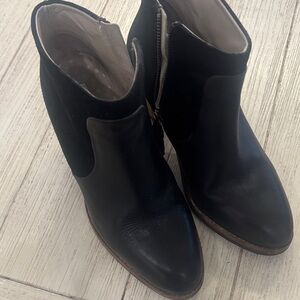 Boden Black Ankle Boots
